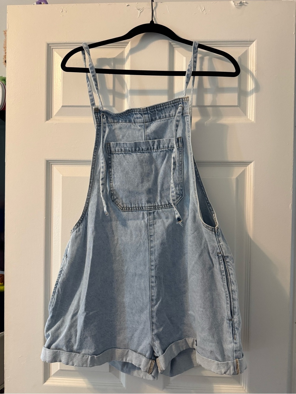 Light Blue Deni One-Piece Overalls